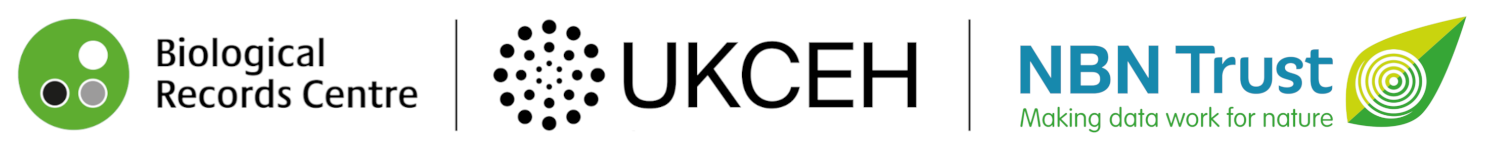 Logos for BRC, UKCEH and NBN Trust